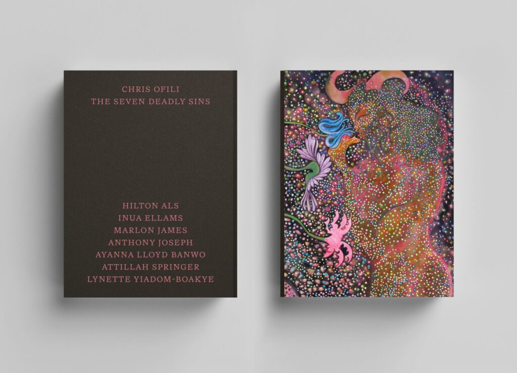 Book cover of Chris Ofili Seven Deady Sins